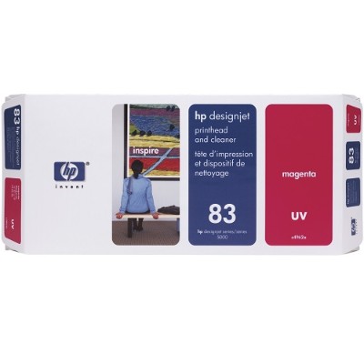 83 Magenta UV Printhead and Printhead Cleaner