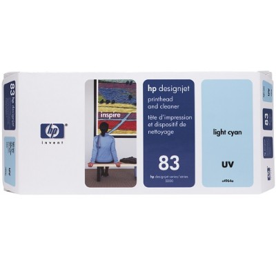 83 Light Cyan UV Printhead and Printhead Cleaner