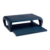 Compact Universal 6 Monitor Stand-Black