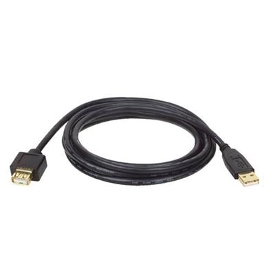 TrippLite U024 016 16ft USB 2.0 Hi Speed Extension Cable Shielded A Male Female 16 USB extension cable USB F to USB M 16 ft black