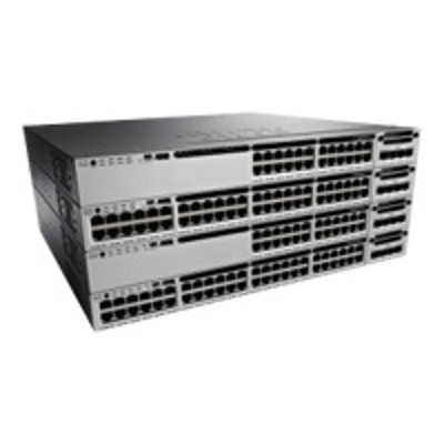 Cisco WS C3850 48F E Catalyst 3850 48F E Switch L3 managed 48 x 10 100 1000 PoE desktop rack mountable PoE 800 W