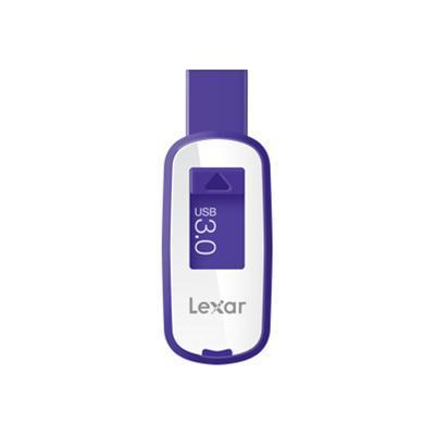 Lexar Media LJDS23-64GASBNA JumpDrive S23 - USB flash drive - 64 GB - USB 3.0 - purple Lexar Media LJDS23-64GASBNA JumpDrive S23 - USB flash drive - 64 GB - USB 3.0 - purple