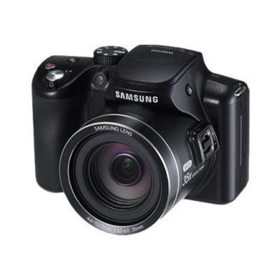 Samsung WB2100 Digital Camera (Cobalt Black)