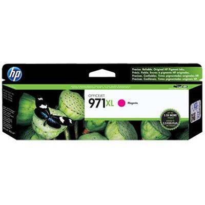 HP Inc. CN627AM 971XL 80.5 ml High Yield magenta original ink cartridge for Officejet Pro X451dn X451dw X476dn X476dw X551dw X576dw TROY Secur