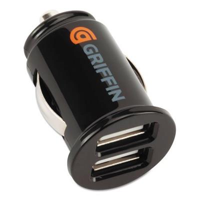 Griffin PowerJolt Dual Universal Micro - Car power adapter - 10 Watt - 1 A - 2 output connectors (USB)