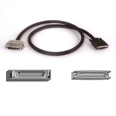 External SCSI III Ultra Fast and Wide Cable - SCSI external cable - 3 ft