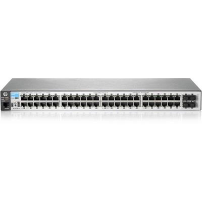 Hewlett Packard Enterprise J9775A ABA Aruba 2530 48G Switch managed 48 x 10 100 1000 4 x Gigabit SFP desktop rack mountable wall mountable