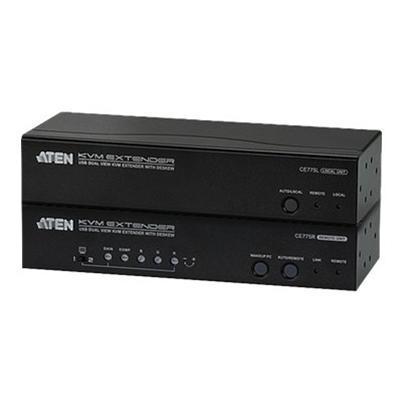 Aten Technology CE775 CE 775 Local and Remote Units KVM audio serial extender USB up to 984 ft