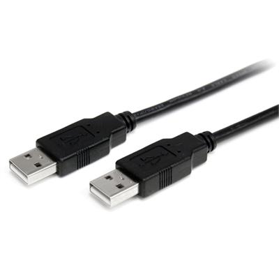 StarTech.com USB2AA1M 1m USB 2.0 A to A Cable M M USB cable USB M to USB M USB 2.0 3.3 ft black