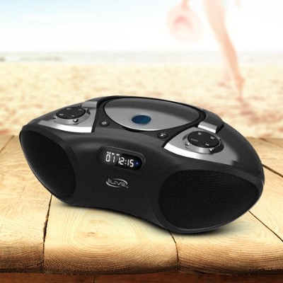Digital Products International IBC233B Bluetooth CD Radio Portable Boombox Digital Products International IBC233B Bluetooth CD Radio Portable Boombox