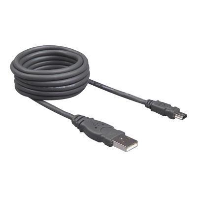Belkin F3U138X06 PRO Series USB cable USB M to mini USB Type B M USB 2.0 6 ft molded