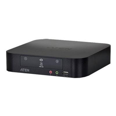 Aten Technology CS1942 CS1942 - KVM / audio / USB switch - USB - 2 x KVM / audio - 1 local user - desktop Aten Technology CS1942 CS1942 - KVM / audio / USB switch - USB - 2 x KVM / audio - 1 local user - desktop