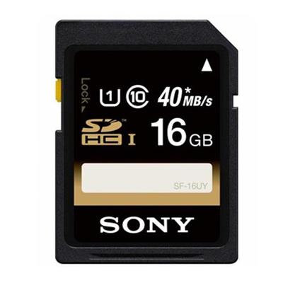 16GB High Speed Class 10 SDHC UHS-1 R40 Memory Card - Up To 40MB/s
