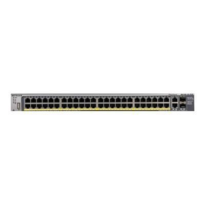 NetGear FSM7250P 100NES ProSAFE FSM7250P 48 Port Fast Ethernet PoE Managed Switch Switch L2 managed 48 x 10 100 PoE 2 x 10 100 1000 2 x shared SF