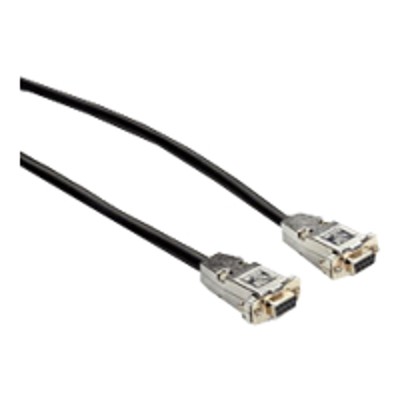Black Box EDN12BLK-0020-FF Serial cable - DB-9 (F) to DB-9 (F) - 19.7 ft - stranded - black Black Box EDN12BLK-0020-FF Serial cable - DB-9 (F) to DB-9 (F) - 19.7 ft - stranded - black