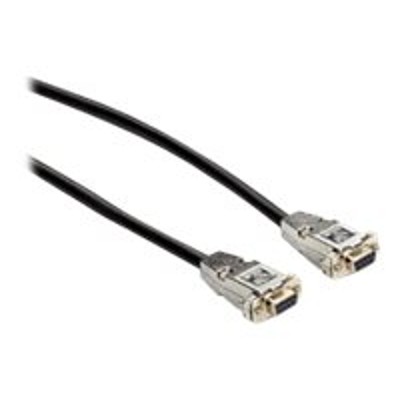 Black Box EDN12BLK-0025-FF Serial cable - DB-9 (F) to DB-9 (F) - 25 ft - stranded - black Black Box EDN12BLK-0025-FF Serial cable - DB-9 (F) to DB-9 (F) - 25 ft - stranded - black
