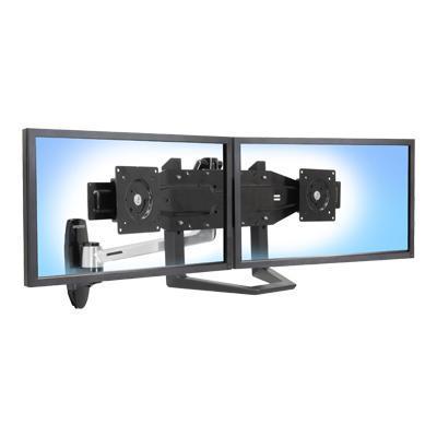 Ergotron 97-718-009 Dual Monitor & Handle Kit - Mounting kit (handle 2 mounting brackets bow mounting arm) for 2 LCD displays - black - screen size: up to 26 Ergotron 97-718-009 Dual Monitor & Handle Kit - Mounting kit (handle 2 mounting brackets bow mounting arm) for 2 LCD displays - black - screen size: up to 26