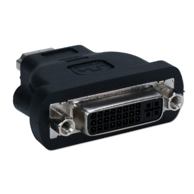 QVS HDVI MF Video adapter HDMI DVI 19 pin HDMI M to DVI D F