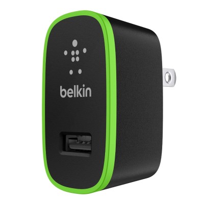 Belkin F8J052TTBLK Home Charger Power adapter 10 Watt 2.1 A USB power only