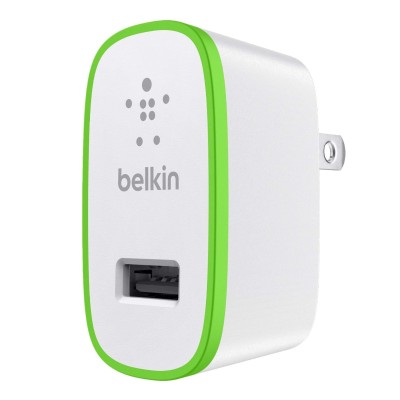 Belkin F8J052TTWHT Home Charger Power adapter 10 Watt 2.1 A USB power only white