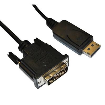 4XEM 4XDPMDVIMCBL DisplayPort cable DVI D M to DisplayPort M 6 ft black