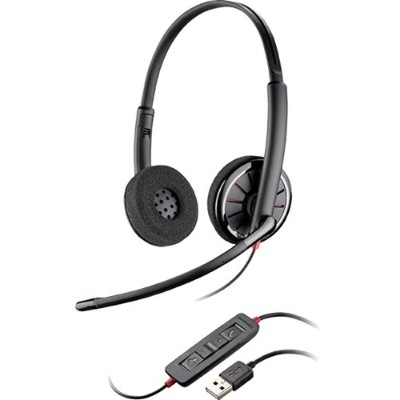 Plantronics 89919 78 Blackwire C320 M 300 Series headset on ear