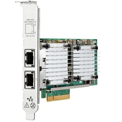 Hewlett Packard Enterprise 656596 B21 530T Network adapter PCIe 2.0 x8 10Gb Ethernet for ProLiant DL20 Gen9 DL560 Gen9 ML30 Gen9 ML350p Gen8 XL170r