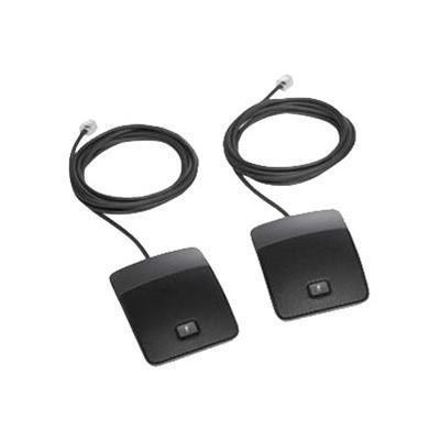 Cisco CP-MIC-WIRED-S= Wired Microphone Kit - Microphone (pack of 2) - for Unified IP Conference Phone 8831 Cisco CP-MIC-WIRED-S= Wired Microphone Kit - Microphone (pack of 2) - for Unified IP Conference Phone 8831