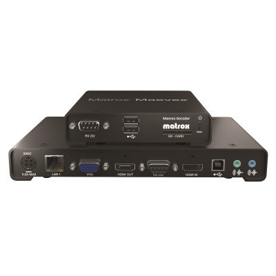Matrox MVX ED5150F Maevex 5150 Encoder Decoder Bundle Video audio extender