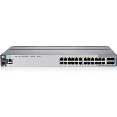 Hewlett Packard Enterprise J9727A ABA Aruba 2920 24G PoE Switch managed 20 x 10 100 1000 4 x combo Gigabit SFP rack mountable PoE