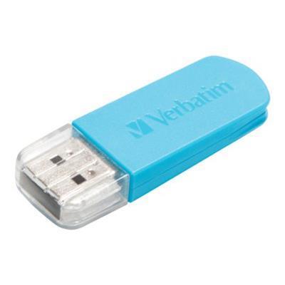 Verbatim 49832 Store 'n' Go Mini - USB flash drive - 16 GB - USB 2.0 - caribbean blue Verbatim 49832 Store 'n' Go Mini - USB flash drive - 16 GB - USB 2.0 - caribbean blue