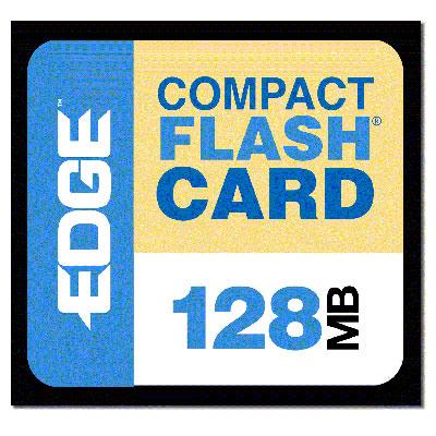 Edge Memory PE179465 Premium Flash memory card 128 MB CompactFlash