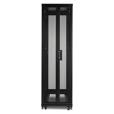 Apc Ar2400fp1 Netshelter Sv 42u 600mm Wide X 1060mm Deep Enclosure With Sides  Black  Single Rack Unassembled