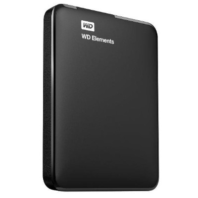 WD WDBUZG0010BBK-NESN 1TB Elements Portable Hard Drive - USB 3.0