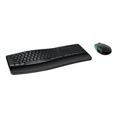 Microsoft L3V 00001 Sculpt Comfort Desktop Keyboard and mouse set wireless 2.4 GHz English North American layout