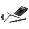 Small and portable  this table top tripod kit fits into any camera bag ready to give quick support to a lightweight camera.