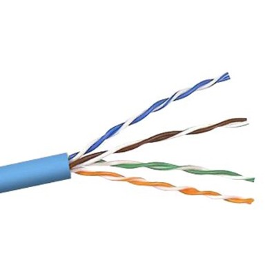 Belkin A7L504 500 BLP Bulk cable 499 ft UTP CAT 5e plenum solid blue
