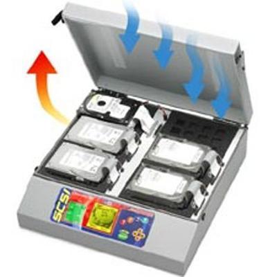 OmniSCSI 4 4 SCSI Hard Drive Duplicator