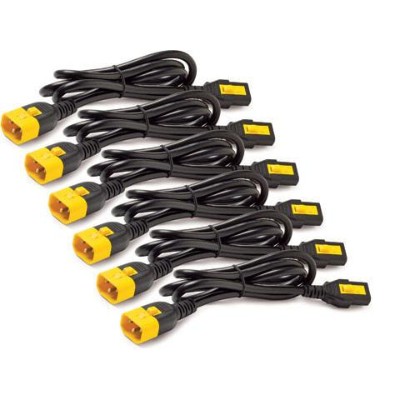 APC AP8702S NA Power cable IEC 60320 C13 to IEC 60320 C14 10 A 2 ft black North America