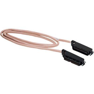 Black Box ELN25T 0050 MF Network cable 50 pin Telco M to 50 pin Telco F 50 ft UTP CAT 3 plenum solid 90° connector