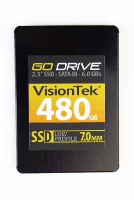 Visiontek 900625 GoDrive Series - Solid state drive - 480 GB - internal - 2.5 - SATA 6Gb/s Visiontek 900625 GoDrive Series - Solid state drive - 480 GB - internal - 2.5 - SATA 6Gb/s