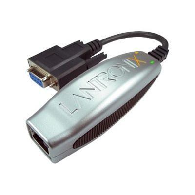 Lantronix XDT10P0IA 01 S xDirect IAP Compact 1 Port Secure Serial RS232 RS422 RS485 to IP Ethernet with Power Over Ethernet PoE Device server 10Mb LAN
