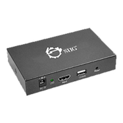 SIIG CE H21511 S1 1x4 HDMI Splitter with 3D and 4Kx2K Video audio splitter 4 x HDMI desktop