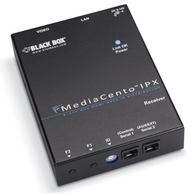 Black Box Vx-hdmi-poe-vrx Mediacento Ipx Poe Multicast Video Wall Receiver - Video/audio Extender - Ethernet  Fast Ethernet  Gigabit Ethernet - 10base-t  100bas