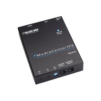 Black Box Vx-hdmi-poe-mrx Mediacento Ipx Poe Multicast Receiver - Video/audio Extender - Ethernet  Fast Ethernet  Gigabit Ethernet - 10base-t  100base-tx  1000b