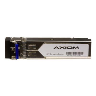 Axiom Memory AXG92756 SFP transceiver module equivalent to HP 455883 B21 10 Gigabit Ethernet 10GBase SR LC multi mode up to 984 ft 850 nm for HP