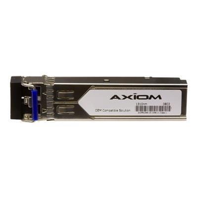 Axiom Memory AXG92167 SFP mini GBIC transceiver module equivalent to Extreme MGBIC LC01 Gigabit Ethernet 1000Base SX LC multi mode up to 1800 ft