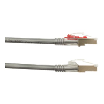 Black Box C6APC80S-GY-03 GigaTrue 3 - Patch cable - RJ-45 (M) to RJ-45 (M) - 3 ft - foiled unshielded twisted pair (F/UTP) - CAT 6a - booted riser - gray Black Box C6APC80S-GY-03 GigaTrue 3 - Patch cable - RJ-45 (M) to RJ-45 (M) - 3 ft - foiled unshielded twisted pair (F/UTP) - CAT 6a - booted riser - gray