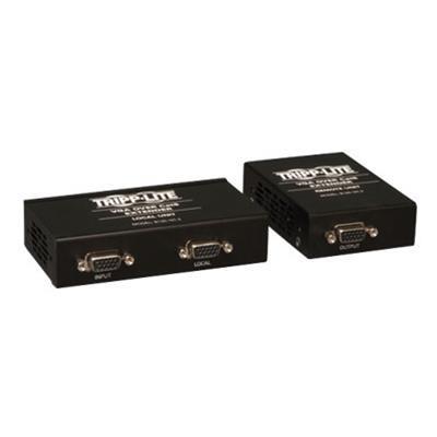 TrippLite B130 101 2 VGA over Cat5 Cat6 Extender Kit Box Style Transmitter Receiver with EDID 1920x1440 at 60Hz Up to 1000 ft.