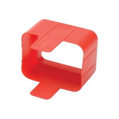 TrippLite PLC19RD Plug lock Inserts keep C20 power cords solidly connected to C19 outlets RED color Package of 100